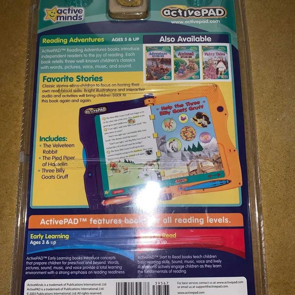 2 brand new Active mind/active pad book with disk.
